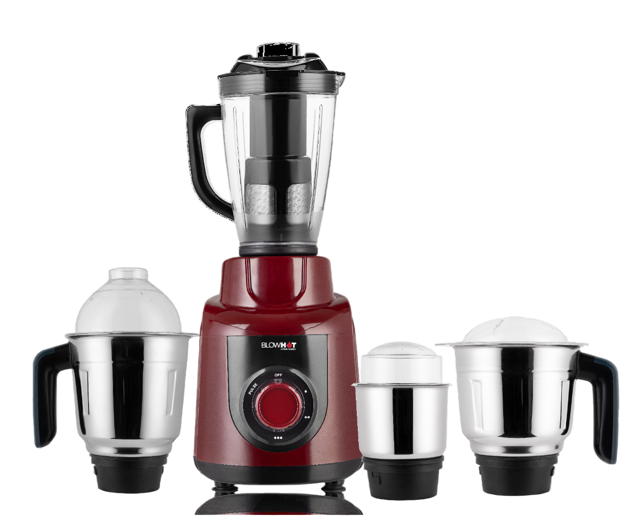 Vortex Mixer Grinder 3 + 1 Jar