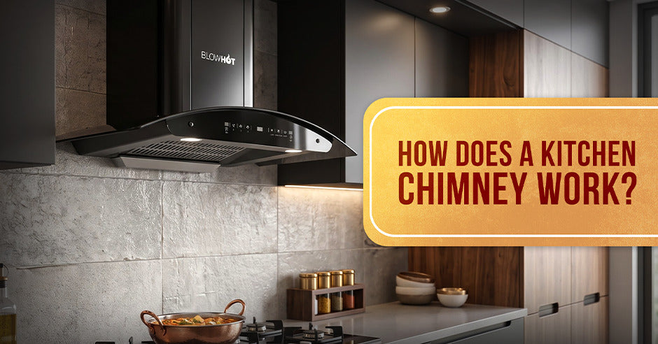 How Does a Kitchen Chimney Work? A Guide by Blowhot