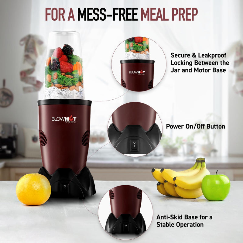 Nutrimix Pro Mixer Grinder Blender (3 Jars, 500W)